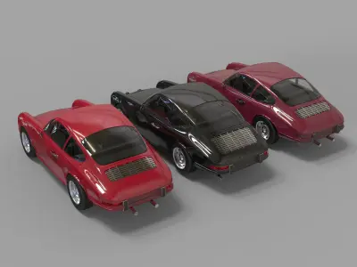 911 Porsche 1967 3D print model