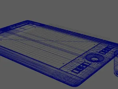 wacom tablet intuos 5 3D model