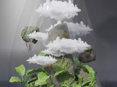  decoration for blender 3D model