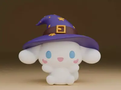 Halloween cinnamoroll 22 3D print model