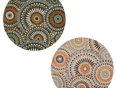 Rugs No 130 Low-poly 3D model