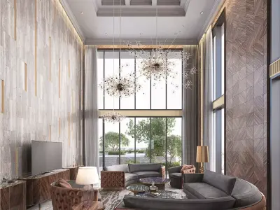 Interior Living room 3D model