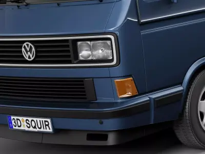 Volkswagen T3 Limited Last Edition 2002 3D model