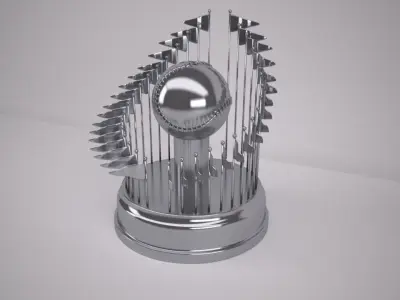 Baseball Equipment Set 3D model