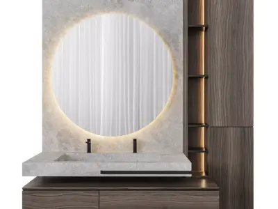 Luxury Bathroom 23 3D model