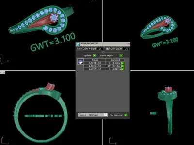 FASION RING  3D model