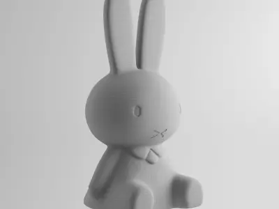 Miffy Lamp by MrMaria 3D model