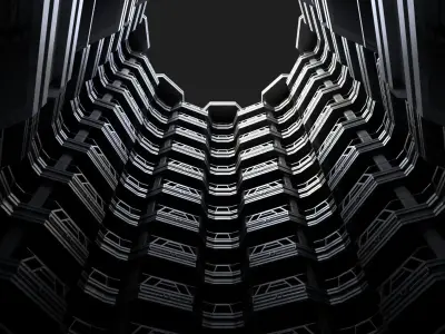 Residential Space Free 3D model
