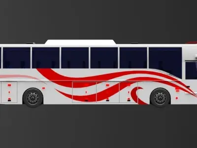 City Bus 3D model