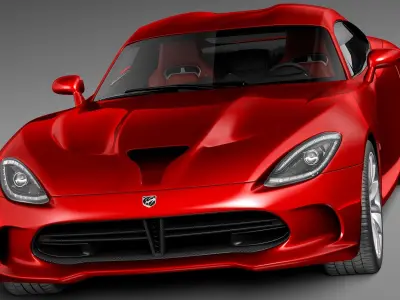 Dodge Viper GTS 2013 3D model