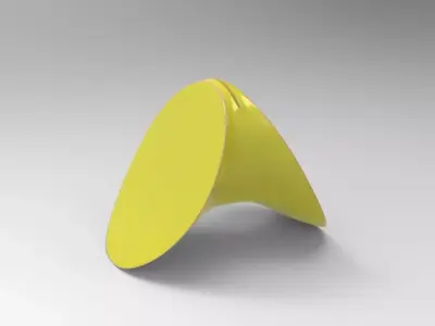Kozi Vase Low-poly 3D model
