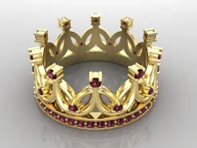 Ring M64 The luxury for women and men  ring wedding 3D print model