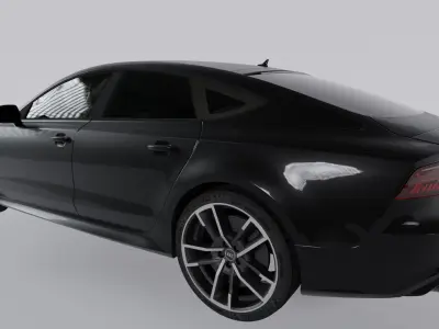 Audi RS7 Sportback 2017 Street Car  3D model