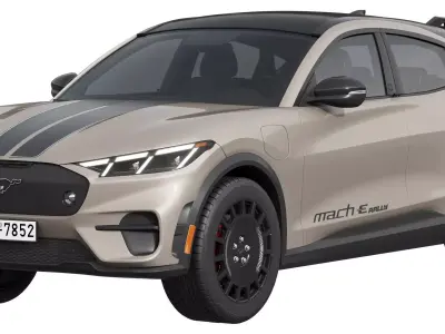 Mustang Mach-E Rally 2025 3D model