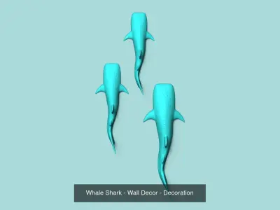 03 Sharks Wall Decor Collection - Design Decoration