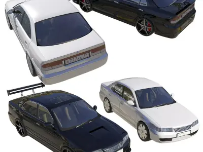 Nissan Sunny 2001 3D model