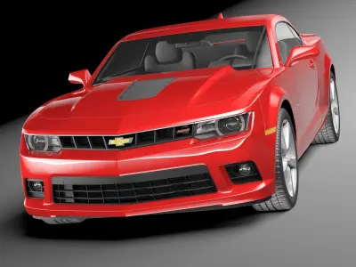 Chevrolet Camaro SS CG 2014 3D model