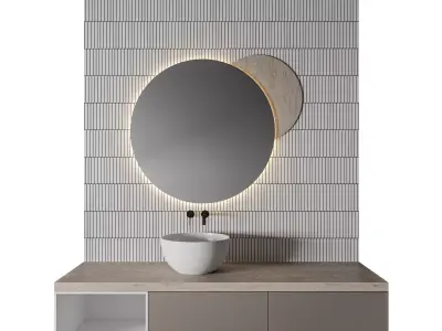 Luxury Bathroom 240 3D model
