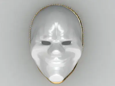 mask for face 3d model 3D print model