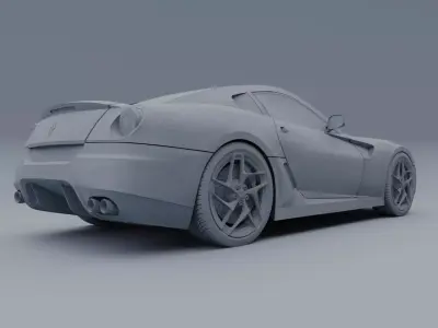 Ferrari 599 GTB Fiorano 3D model