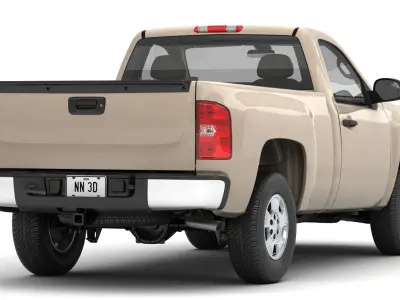 GENERIC PICKUP TRUCK 14 3D model