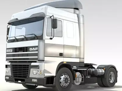 DAF95 XF Truck 3D model