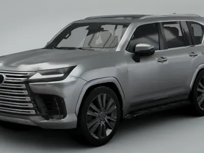 Lexus LX 600 2022  3D model