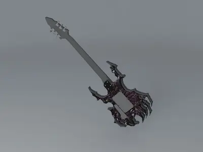 Ikon Arachnoid Guitar Free 3D model