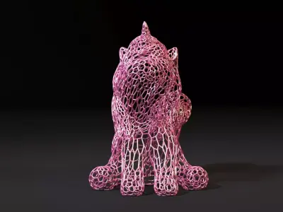 Unicorn figurine 2 3D print model