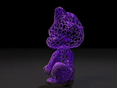 Baby Rocket Raccoon 3D print model