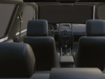 The Renault Megane Universal 2 3D Model Low-poly 3D model