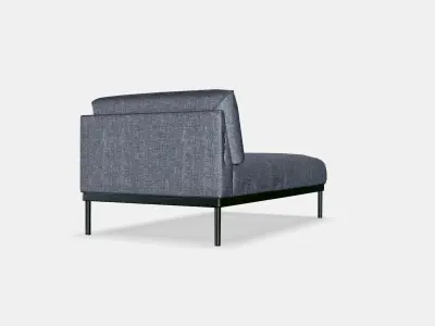 APPLARYD Chaise longue section 3D model