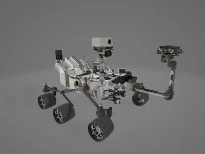 Marsh Rover 3d model 3D print model