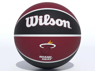Wilson Miami Heat Basketball  3D model