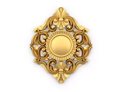 carved classic decorative ornament cnc 3d printing stl 48 3D print model