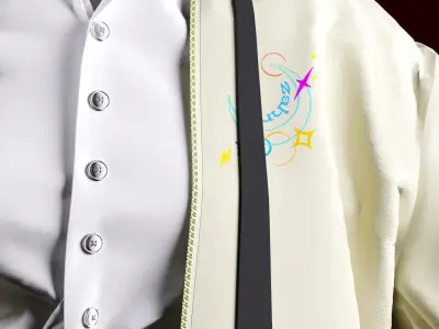 Rabbit coat model 3D model