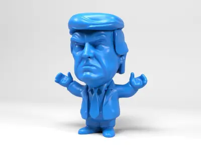 Donald Trump 3 3D print model