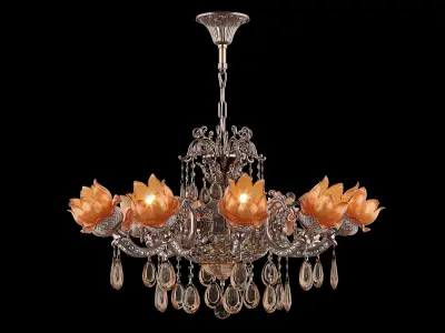 MD 89320-10-2 Osgona Chandelier 3D model