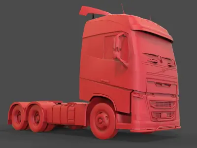 Volvo FH 540 3D print model