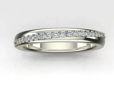Band Ring 3D print model 85
