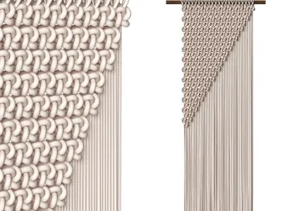 Macrame Low-poly 3D model buy