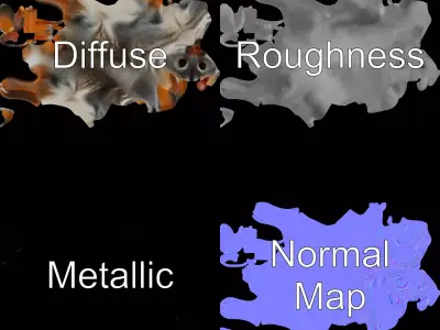 Bushytailed Bilby model pack Low-poly 3D model