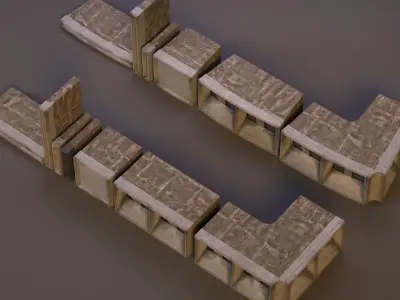 Build it your way with Building Sections V01 3D model