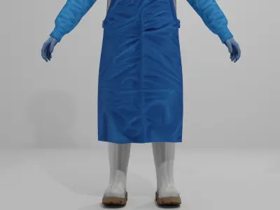 Worker Pack Low-poly 3D model