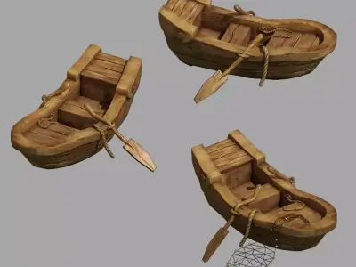 Game Southern Suburbs - Fishing Boat 06 3D model