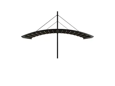 Motorized Pergola 6a vanadium 3D model