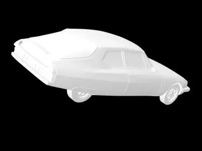 Citroen SM 3D print model