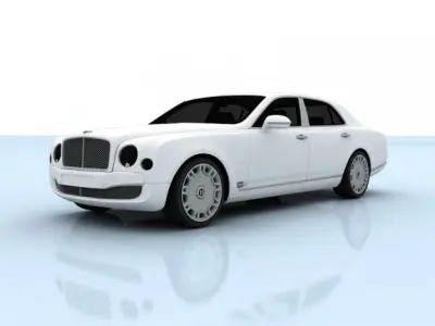 Bentley Mulsanne 2010 3D model