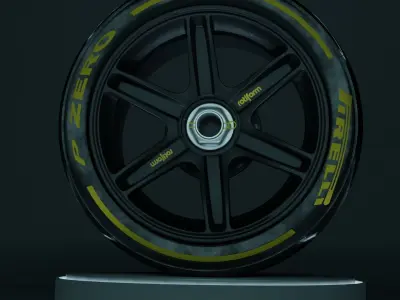 rotiform NGO wheel 3D model