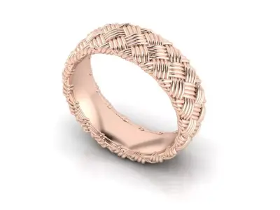 free gold ring Free 3D print model